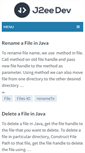 Mobile Screenshot of j2eedev.org
